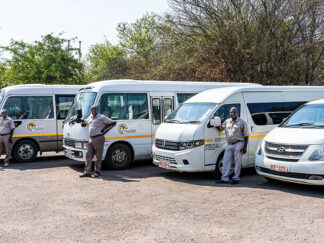 Transfer naar Victoria Falls